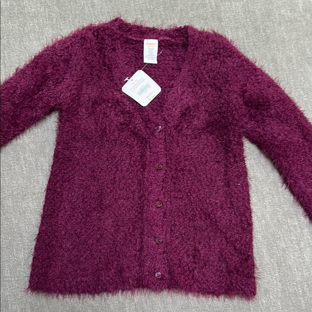 Gymboree Purple Textured Sweater